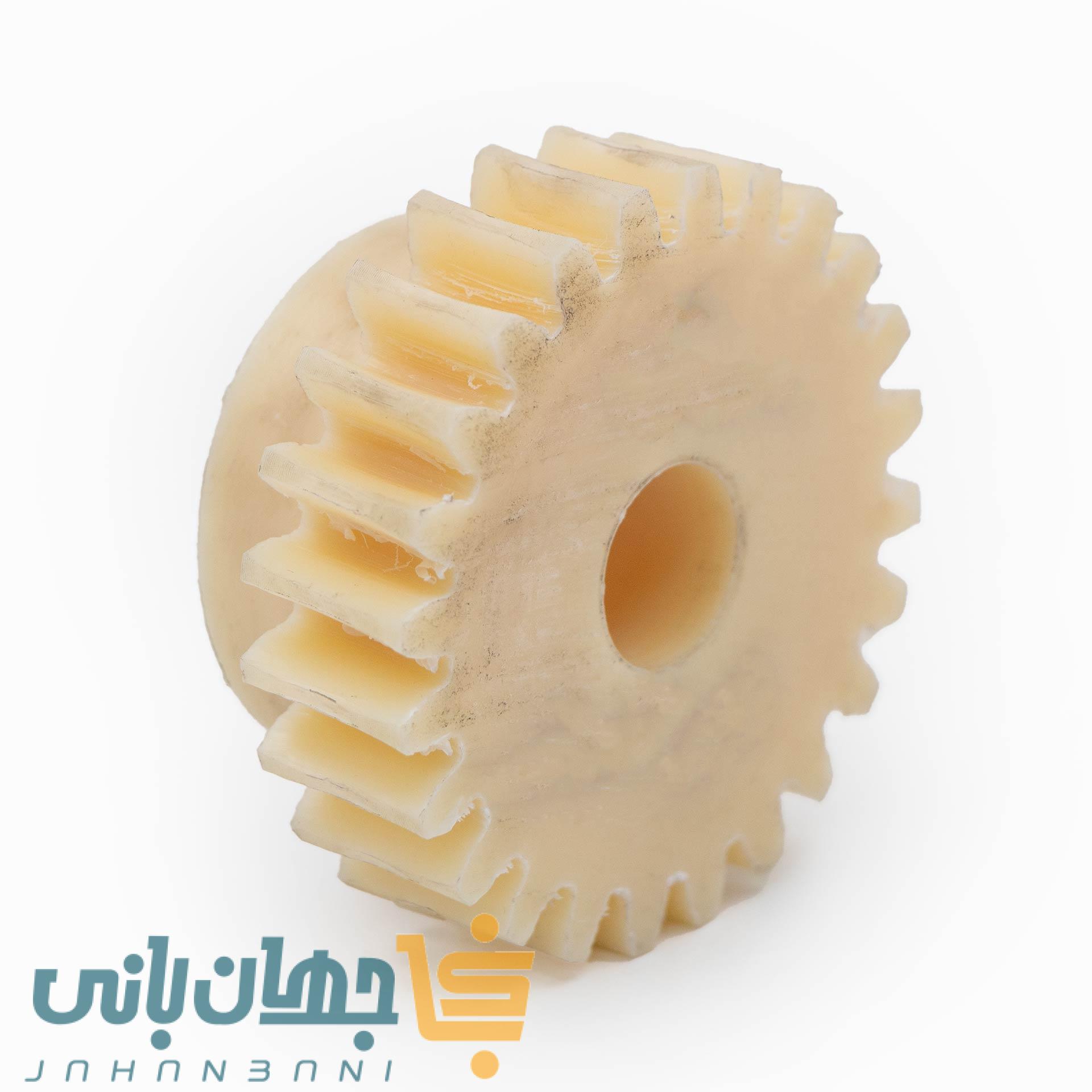 چرخ دنده جوجه گردان ABS استخوانی دنده درشت 7.8 سانتی متر (پس کرایه تیپاکس)