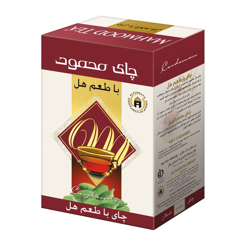چای محمود سیلان با طعم هل 500 گرمی