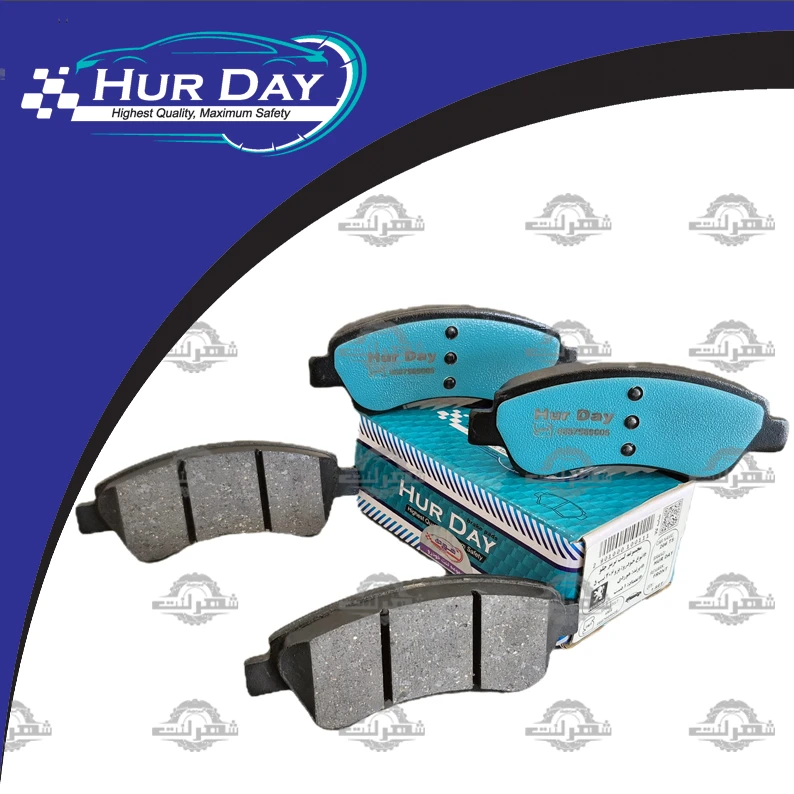 لنت ترمز جلو پژو 207 مدل 1389-1392 هوردی (HurDay)