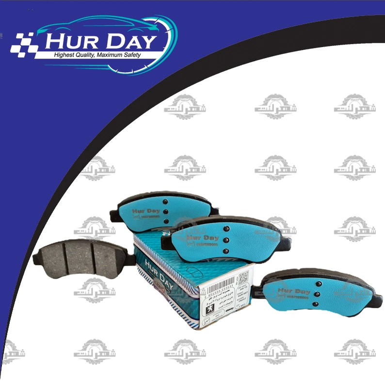 لنت ترمز جلو پژو 207 مدل 1389-1392 هوردی (HurDay)