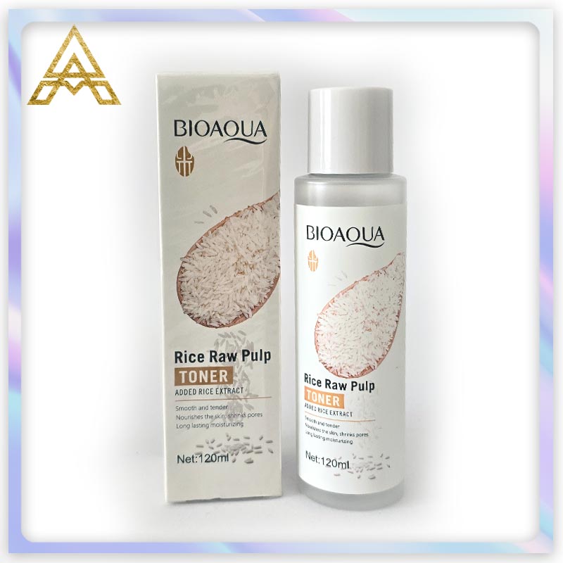 تونر عصاره برنج بیوآکوا 120میل اورجینال ( Bioaqua Rice Extract Toner 120ml Original)