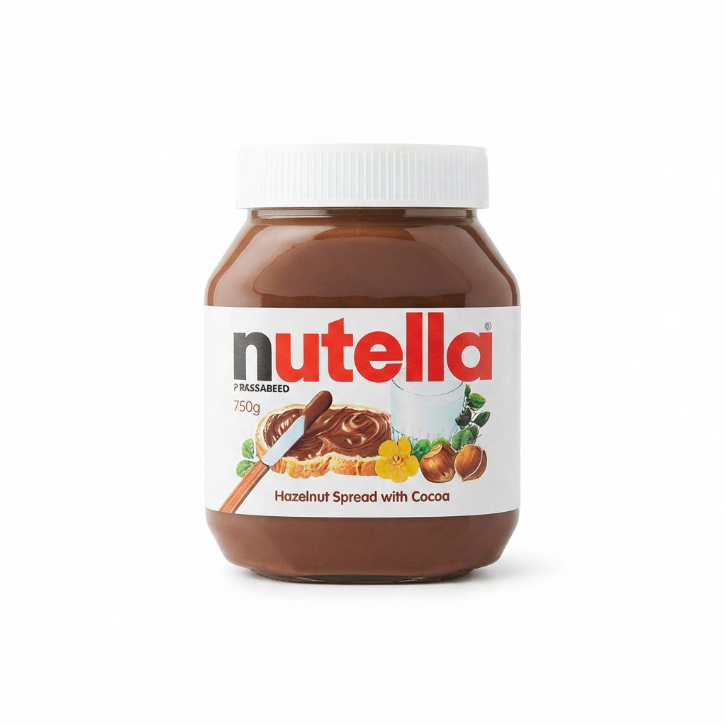 شکلات صبحانه نوتلا Nutella اصل ترکیه | 750 گرمی