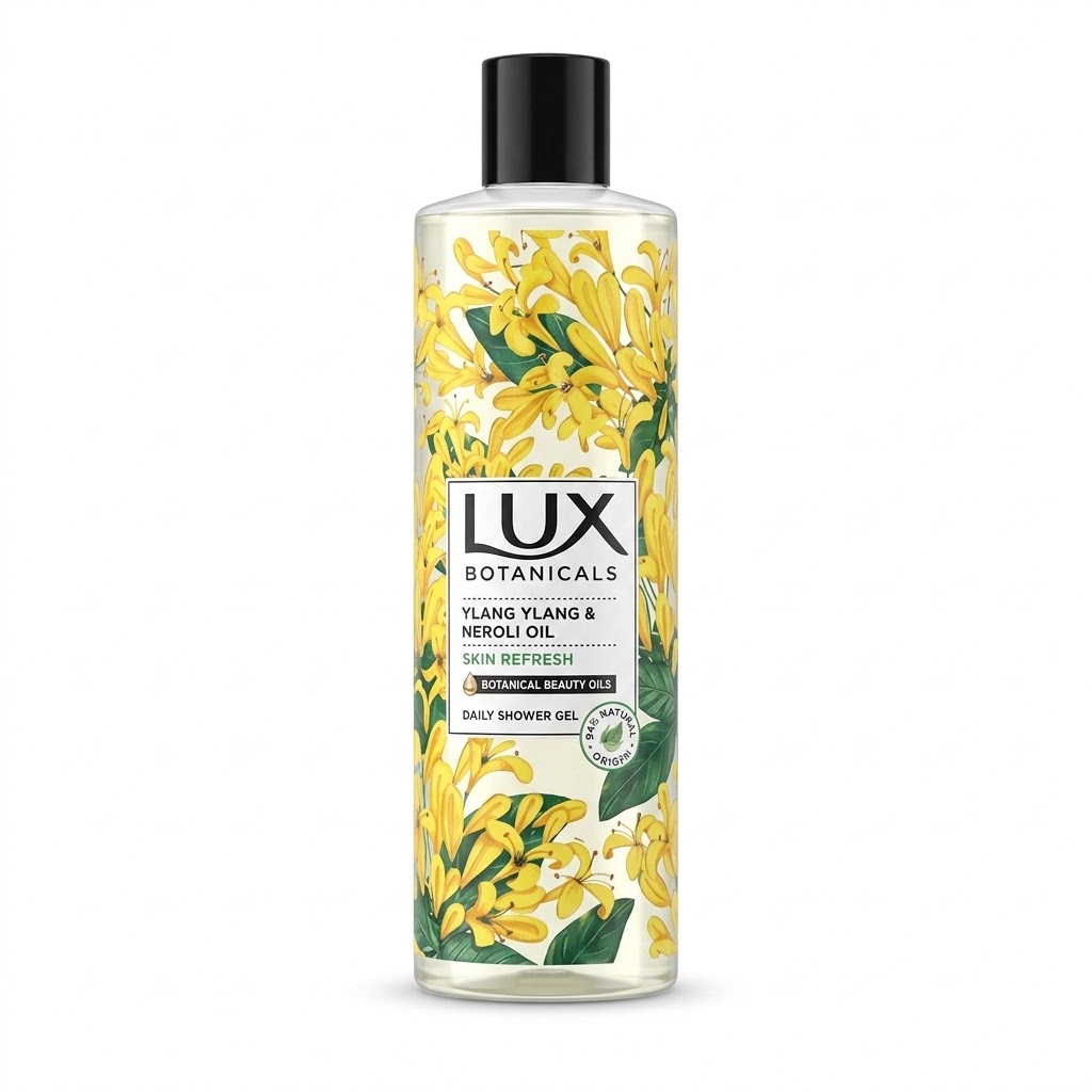 شامپو بدن لوکس بوتانیکالز مدل Ylang Ylang & Neroli Oil حجم 500 میلیلیتر | Lux