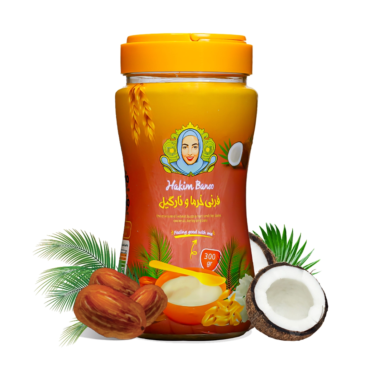 فرنی خرما و نارگیل کودکجدید