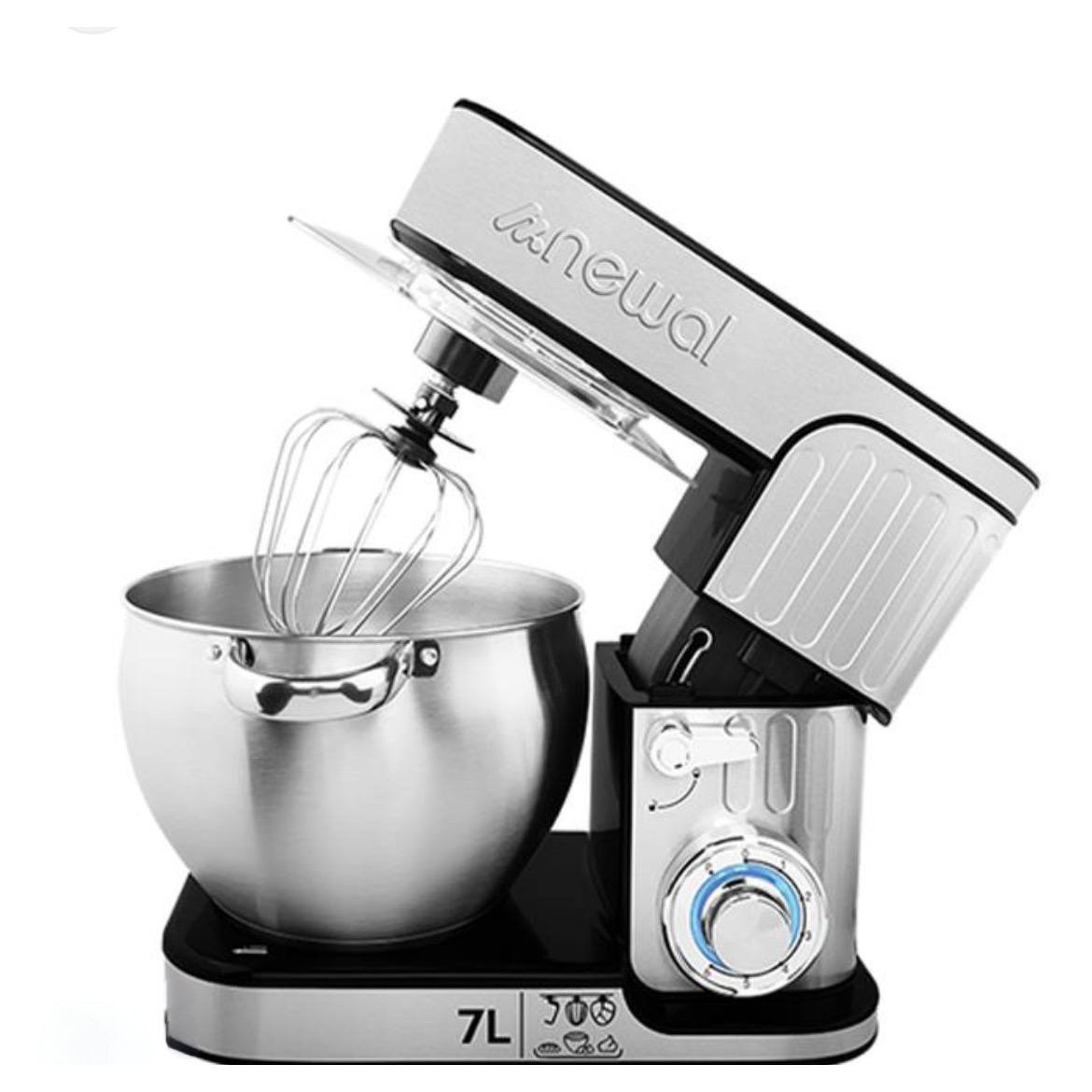همزن کاسه دار نوال مدل MXR-3552 ظرفیت 7 لیتر ( پس کرایه )(قبل سفارش حتماموجودی بگیرین)