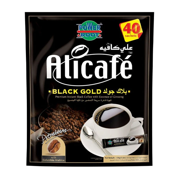 قهوه فوری علی کافه Alicafe بسته 40 عددی