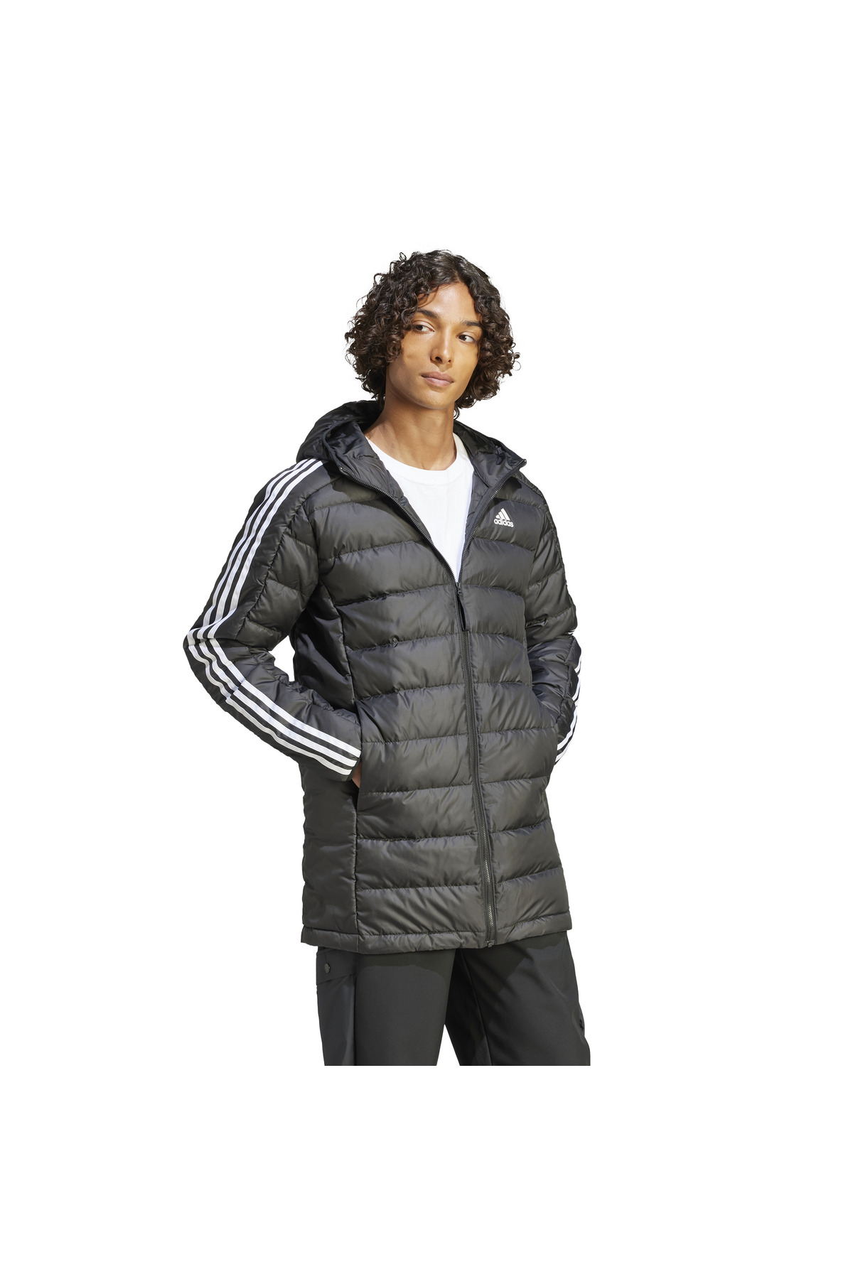 کاپشن مردانه آدیداس مدل adidas ESS 3S L D H PA Erkek Siyah Mont HZ8522 مدل 2جدید