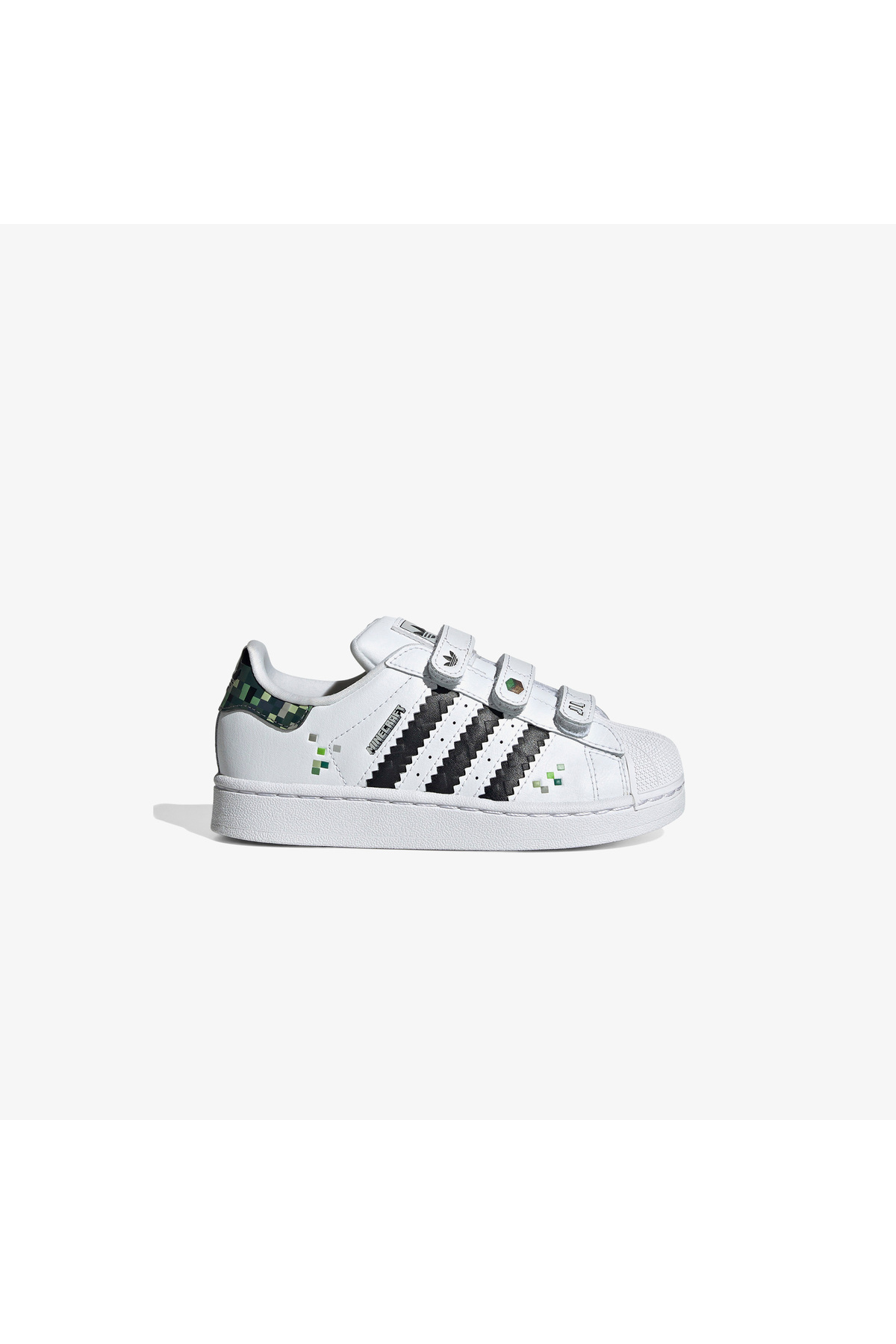 کفش پسرانه آدیداس مدل adidas Originals Superstar II X Minecraft Beyaz ocuk Spor Ayakkab مدل 1جدید
