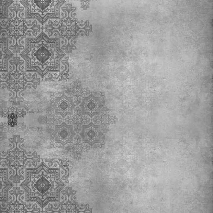 سجاده فرش مسجدی طرح هندسی مدرن با ترنجهای سنتی پراکنده، نقوش اسلیمی ظریف و ترکیب هنرمندانه الگوهای محو و برجستهجدید