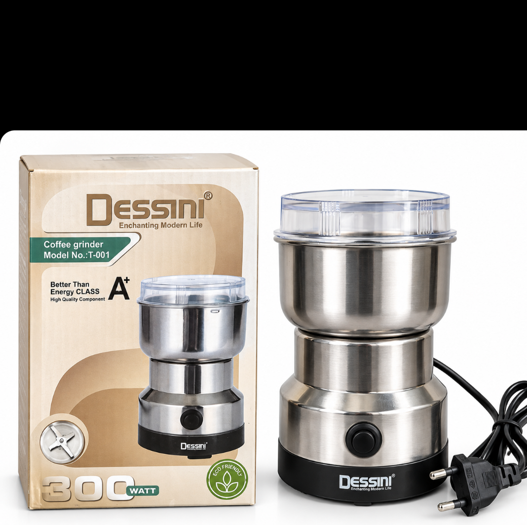 مینی آسیاب دسینی مدل T-001 ، آسیاب قهوه 300 وات استیلجدید