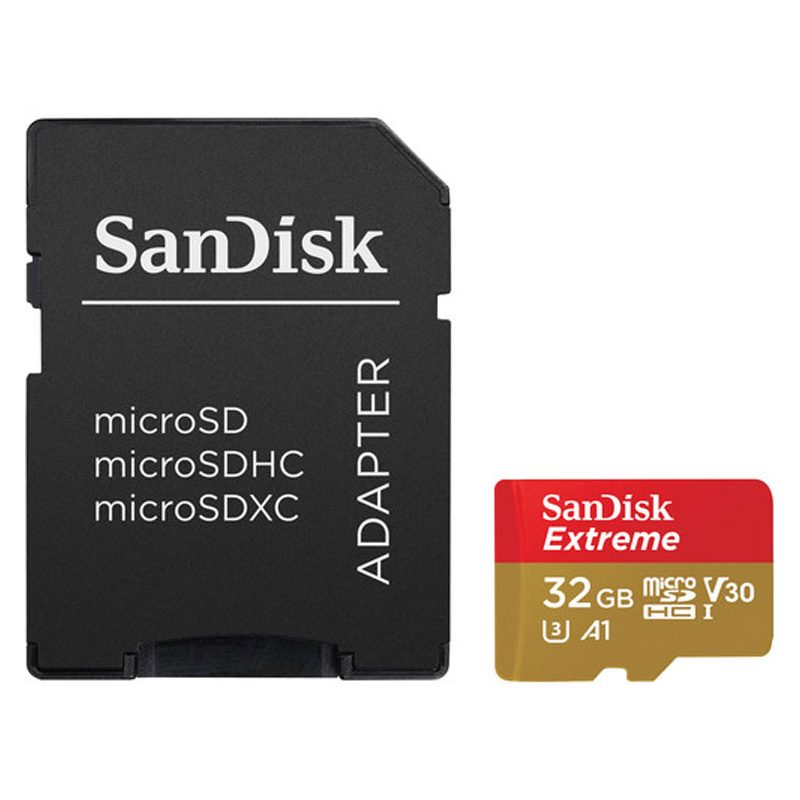 کارت حافظه سندیسک SanDisk Micro SDHC A1 32GB 100MB/S 667Xجدید