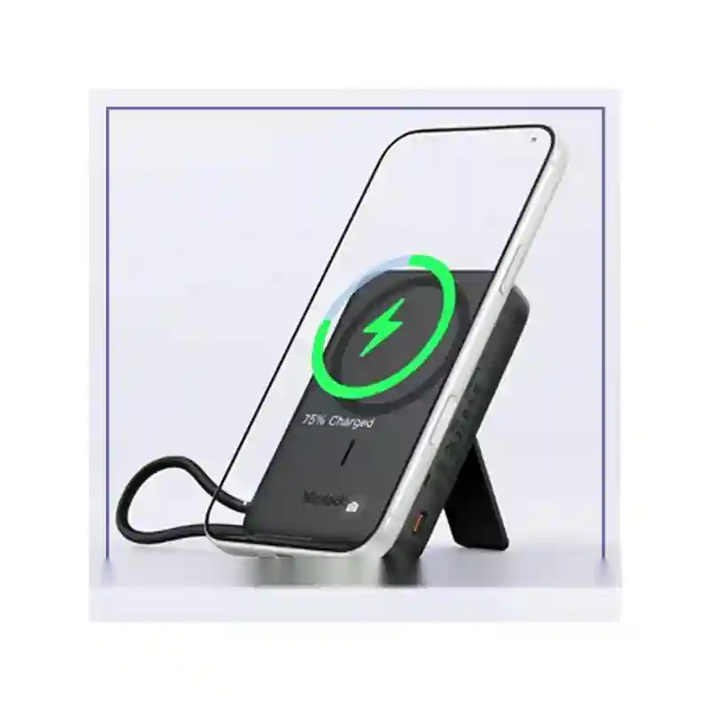 پاوربانک وایرلس 10000 با کابل متصل تایپ سی مک دودو Mcdodo Uni-Power Power Bank MC-865 - سفیدجدید