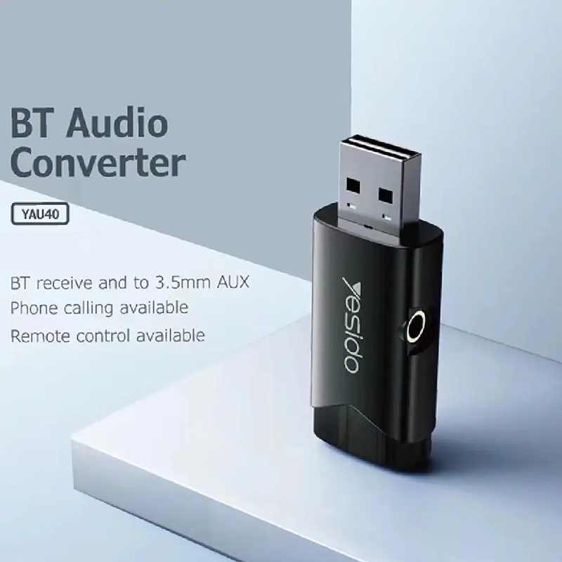 گیرنده بلوتوثی یسیدو Yesido YAU40 Bluetooth USB Transmitterجدید
