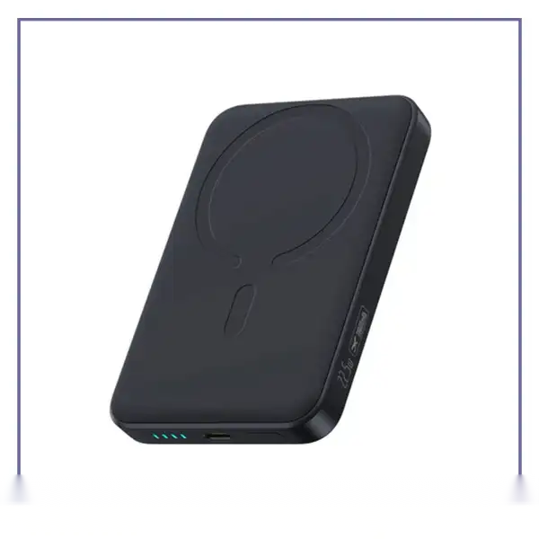پاوربانک وایرلس22.5 وات 10000 بیسوسBaseus EnerFill FM11 Magnetic Power Bank PPFM11-1022 - بنفشجدید