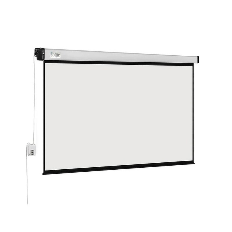 پرده نمایش برقی پروژکتور High quality Motorized 180 x180 Projector Screenجدید