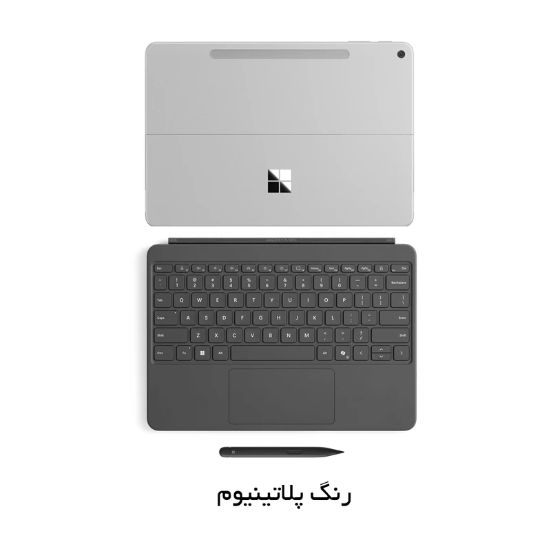 تبلت 12 اینچی مایکروسافت مدل Surface Pro-Snapdragon X Plus ظرفیت 512 گیگابایت و رم 16 گیگابایت به همراه کیبورد سرفیس پرو