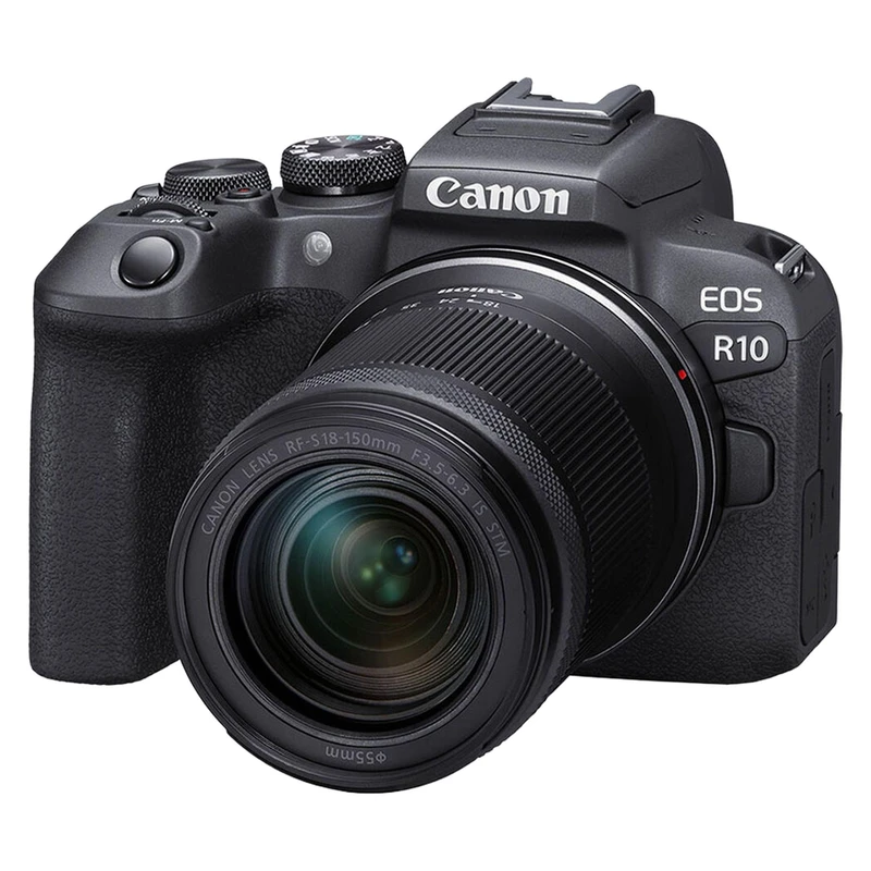 دوربین دیجیتال بدون آینه کانن مدل EOS R10 با لنز 18 - 150 میلیمتر f/3.5 - f/6.3