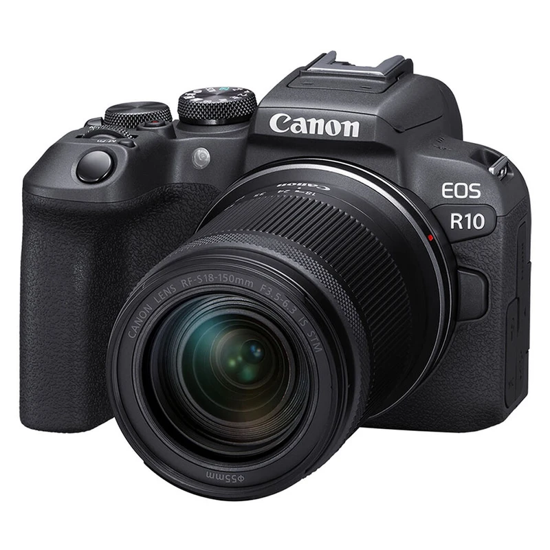 دوربین دیجیتال بدون آینه کانن مدل EOS R10 با لنز 18 - 150 میلیمتر f/3.5 - f/6.3