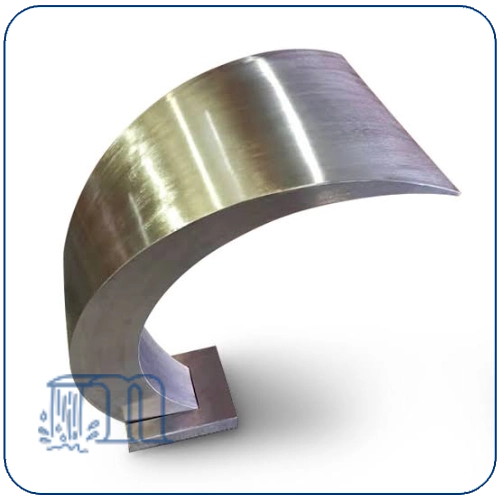 نازل استخری کرتین استیل 304 طرح درنا سایز 50*70جدید