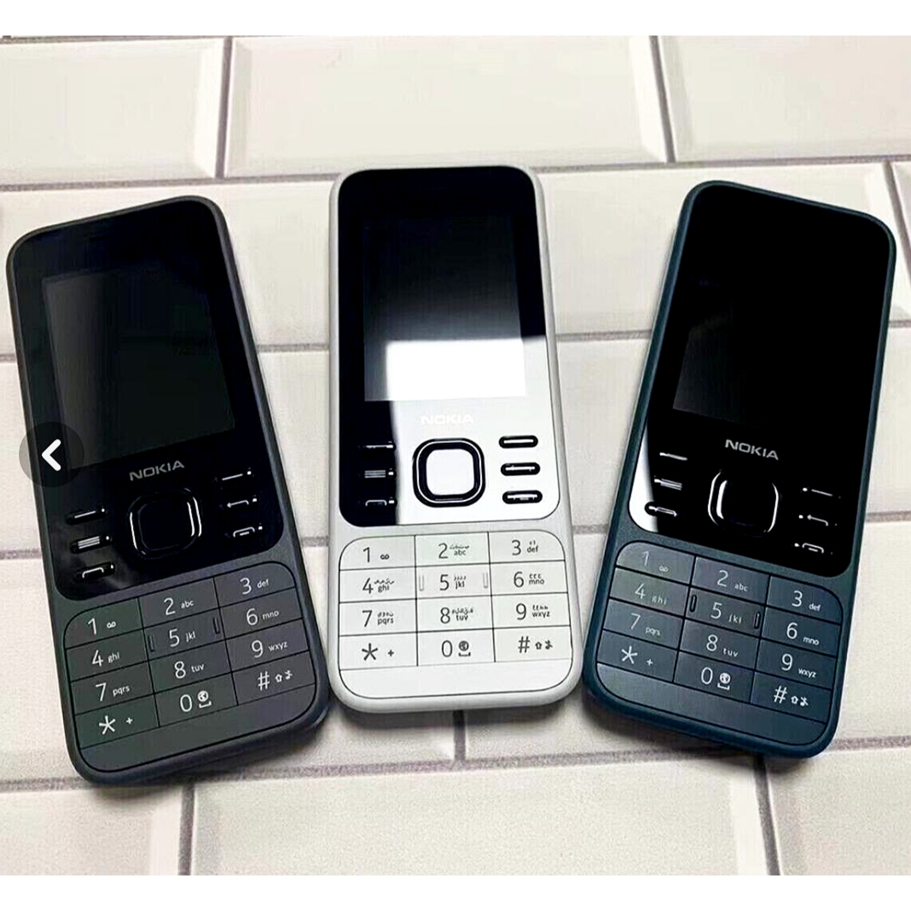 گوشی نوکیا 6300 Nokia با گارانتی 18 ماهه - اصلی ویتنام و مموری خور - ریجستری شده با کدفعالسازی همتا جدید
