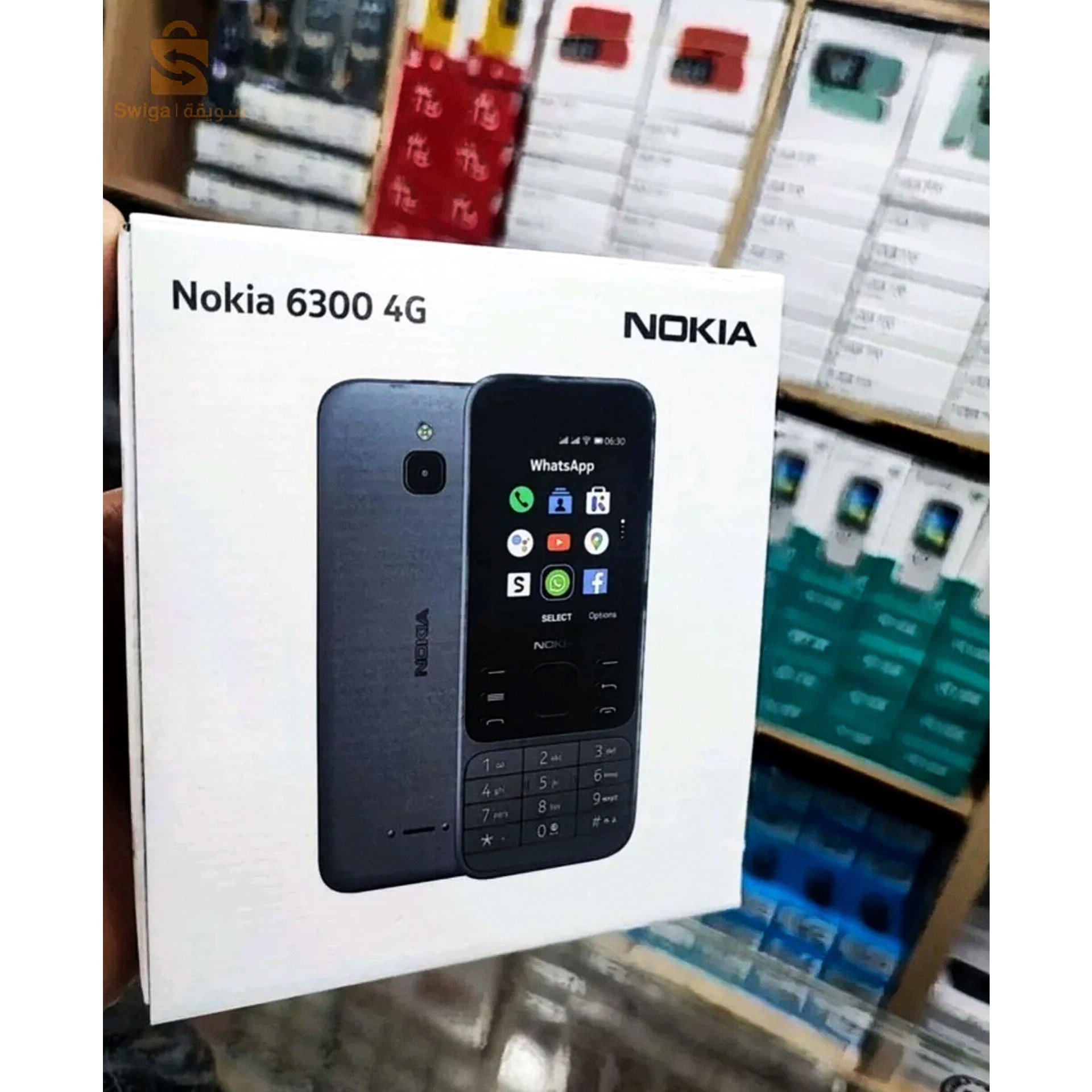 گوشی نوکیا 6300 Nokia با گارانتی 18 ماهه - اصلی ویتنام و مموری خور - ریجستری شده با کدفعالسازی همتا جدید
