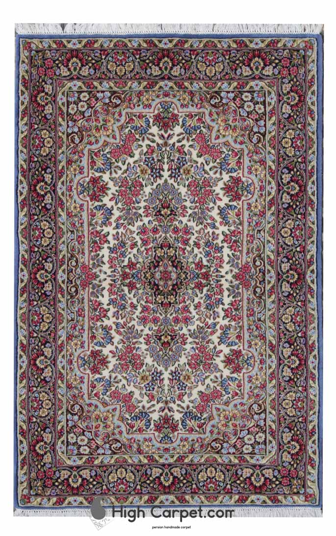 فرش دستباف 1.5 متری کرمان کد050488