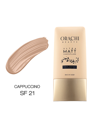 کرمپودر تیوپی Ultra-matt تاتل مخصوص پوست های چرب و مختلط SF21