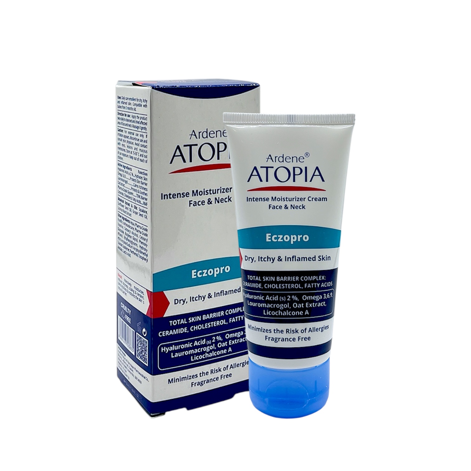 کرم مرطوب کننده صورت و گردن اکزوپرو اتوپیا 50ml