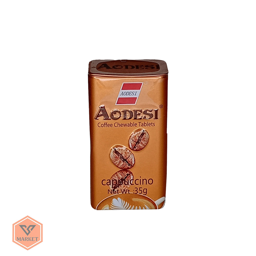قرص کاپوچینو ادوسی قوطی فلزی 35 گرم