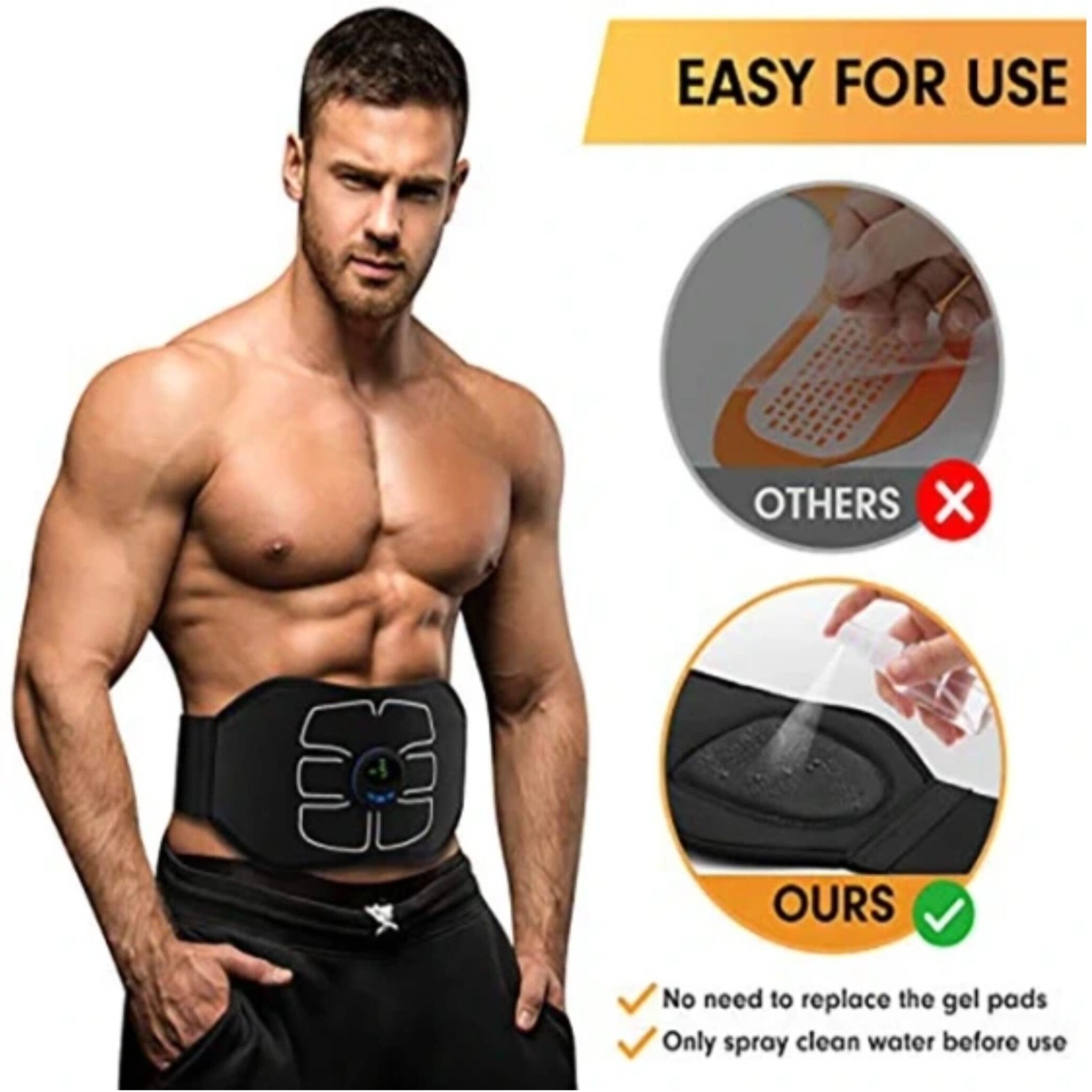 ماساژور عضلات شکم مدل EQ-66
