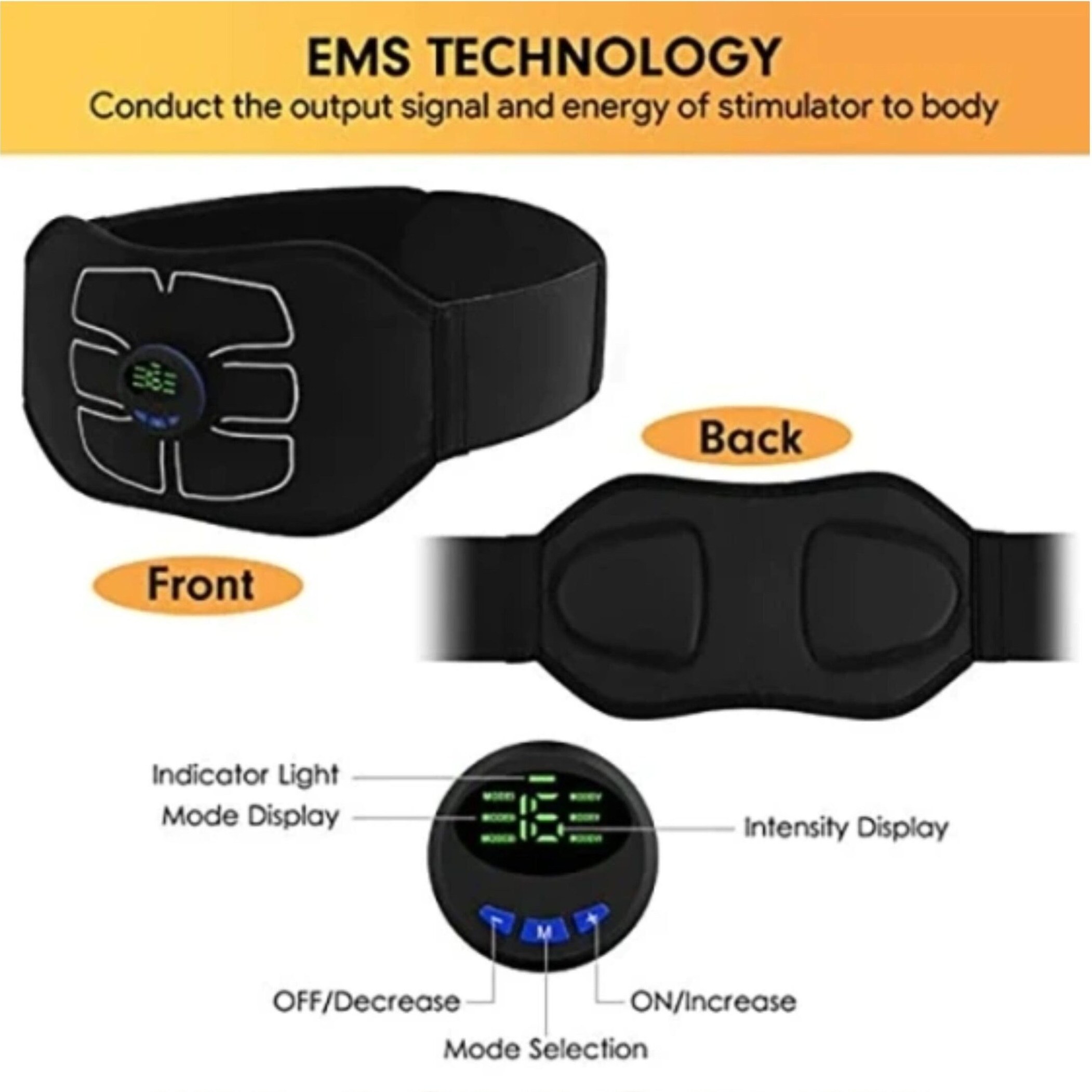 ماساژور عضلات شکم مدل EQ-66