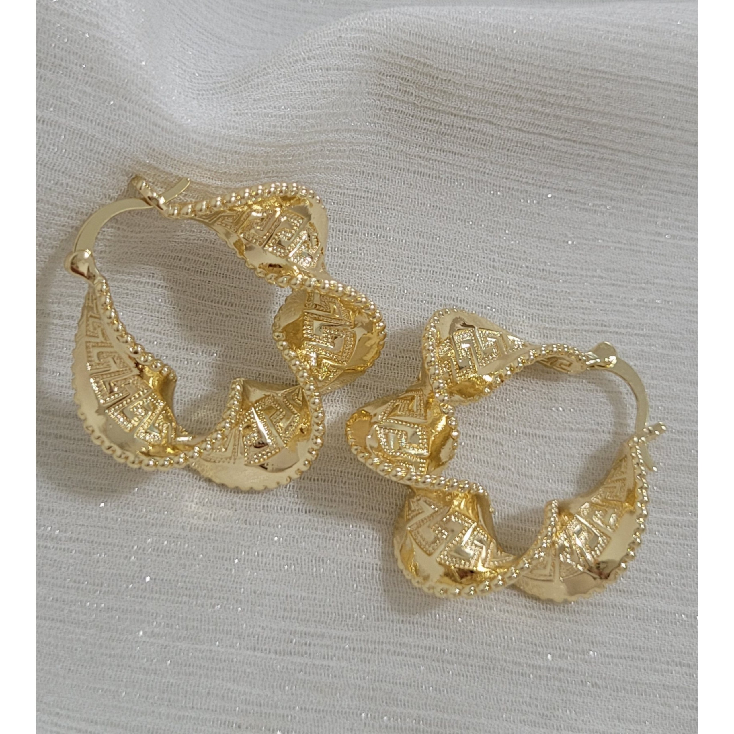 گوشواره ورساچ طرح طلا