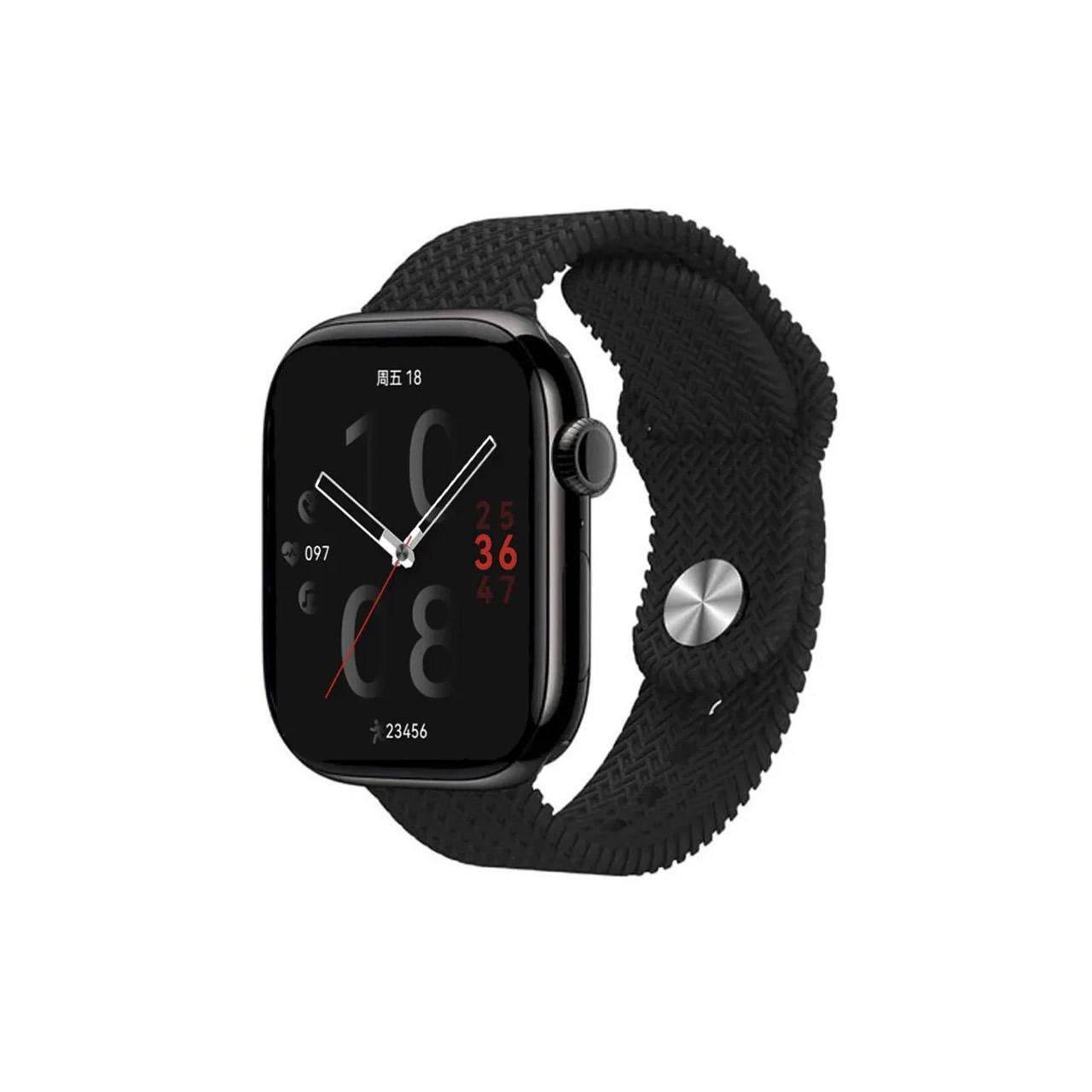 پک ساعت هوشمند KEQIWEAR مدل KW71 ULTRA3 MINI - مشکی (پک ضعیف)جدید