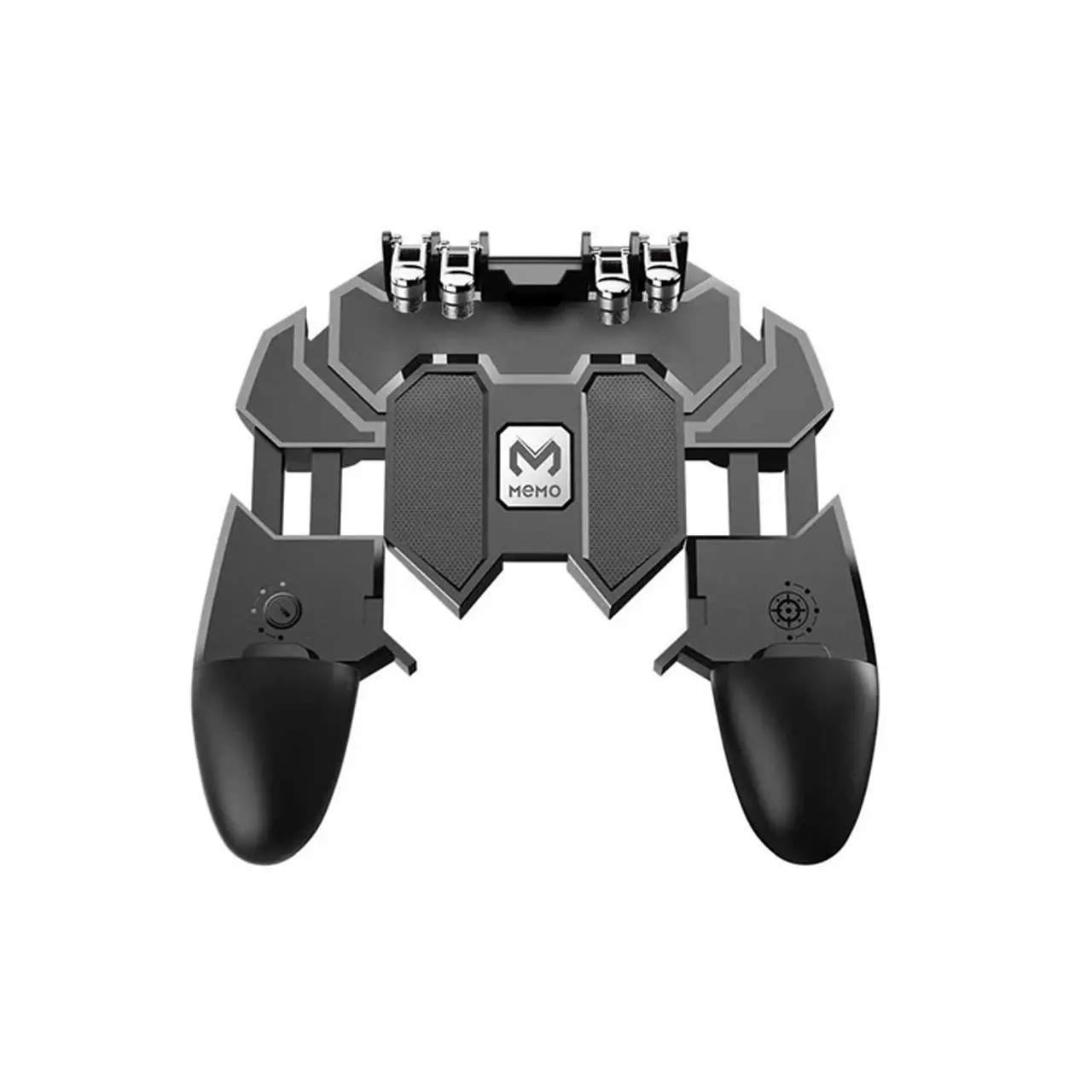 دسته بازی PubG موبایل MEMO مدل AK-66 - مشکی - kZN (گارانتی شش ماهه Kezen)جدید