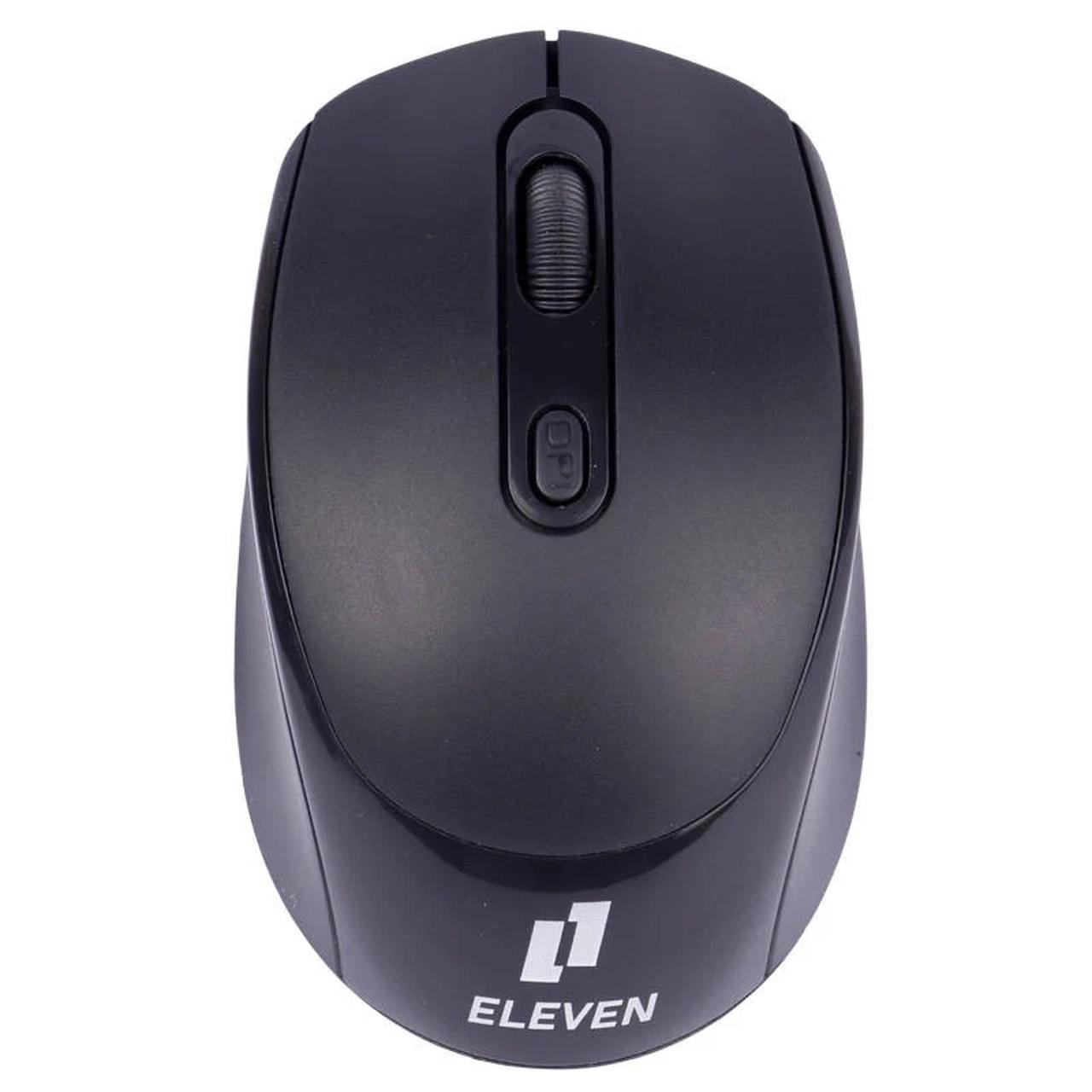 ماوس و کیبورد بی سیم Eleven مدل WK800 - مشکی (گارانتی یکساله شرکتی)جدید