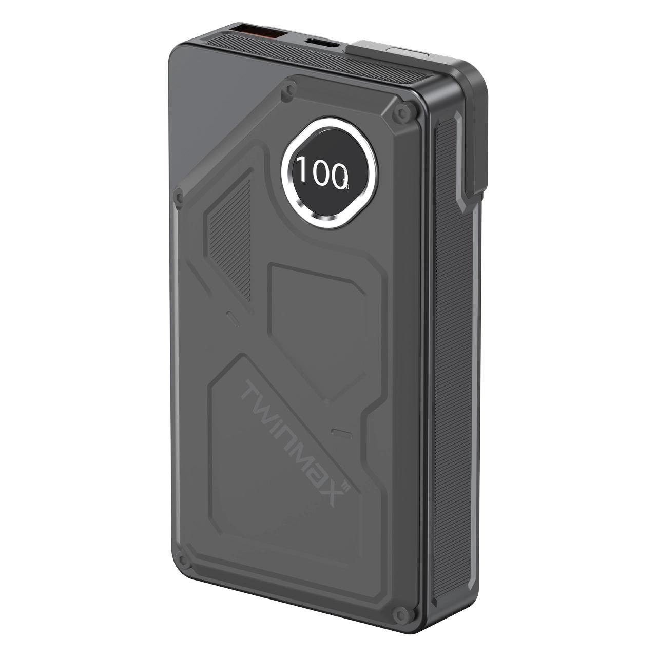 پاوربانک PD و فست شارژ TwinMax 20000mAh مدل MZ-17 22.5W - مشکیجدید