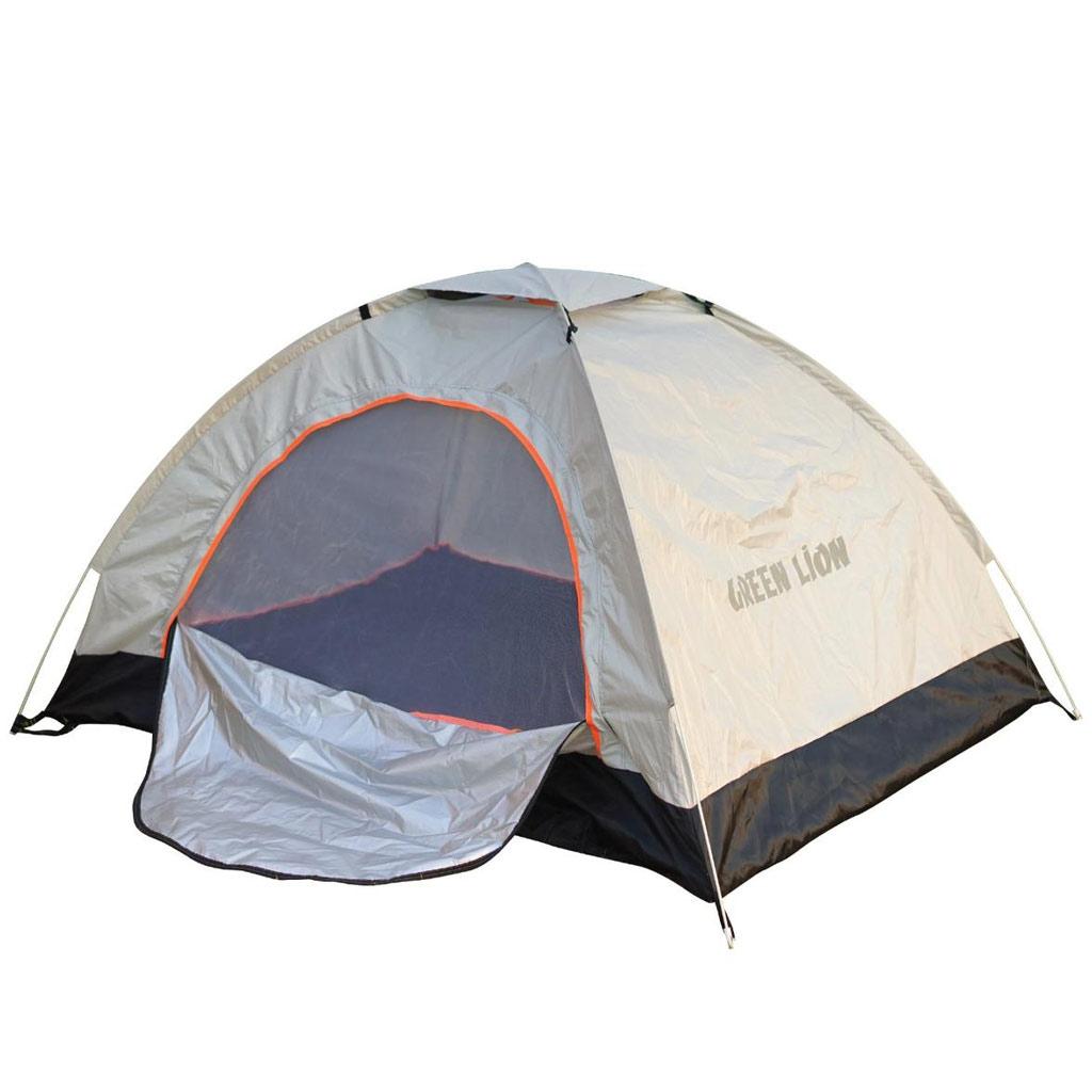 چادر کمپینگ Greel Lion مدل GT-3 GNTNTGT3BG - بژ - پک ضعیف (گارانتی 6 ماهه شرکتی)جدید