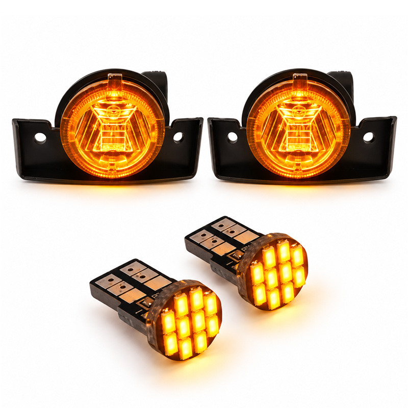 چراغ پلاک خودرو کالانیکس مدل EK-405ORG-100854 مناسب برای پژو 405 به همراه لامپ مجموعه 4 عددی