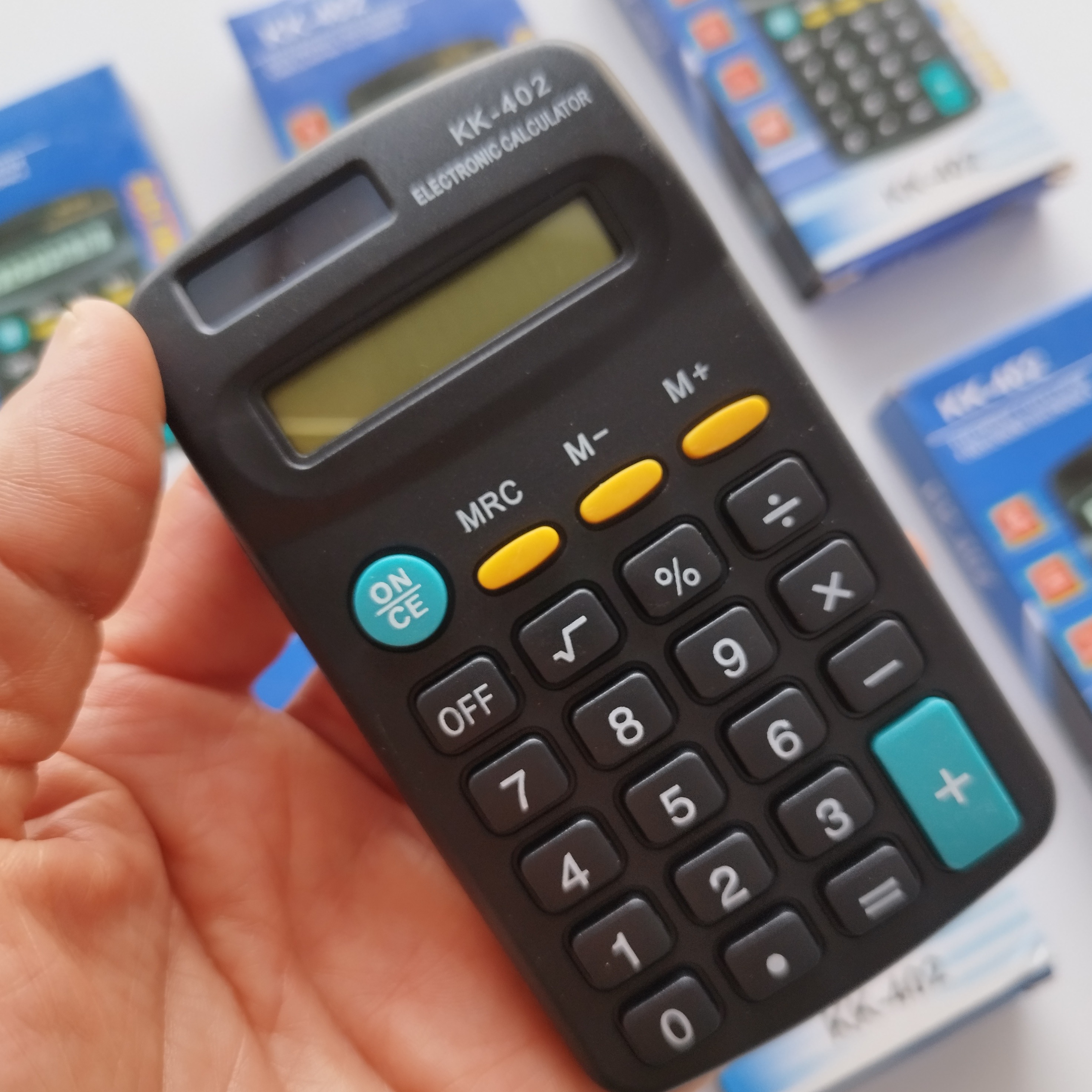 ماشین حساب کوچک دانش آموزی مدل KK-402جدید