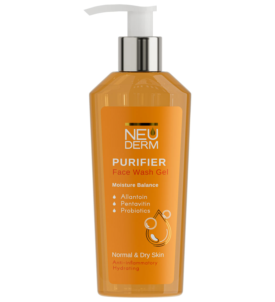 ژل شستشو صورت نئودرم مدل Gentle Purifier حجم 200 میلی لیتر