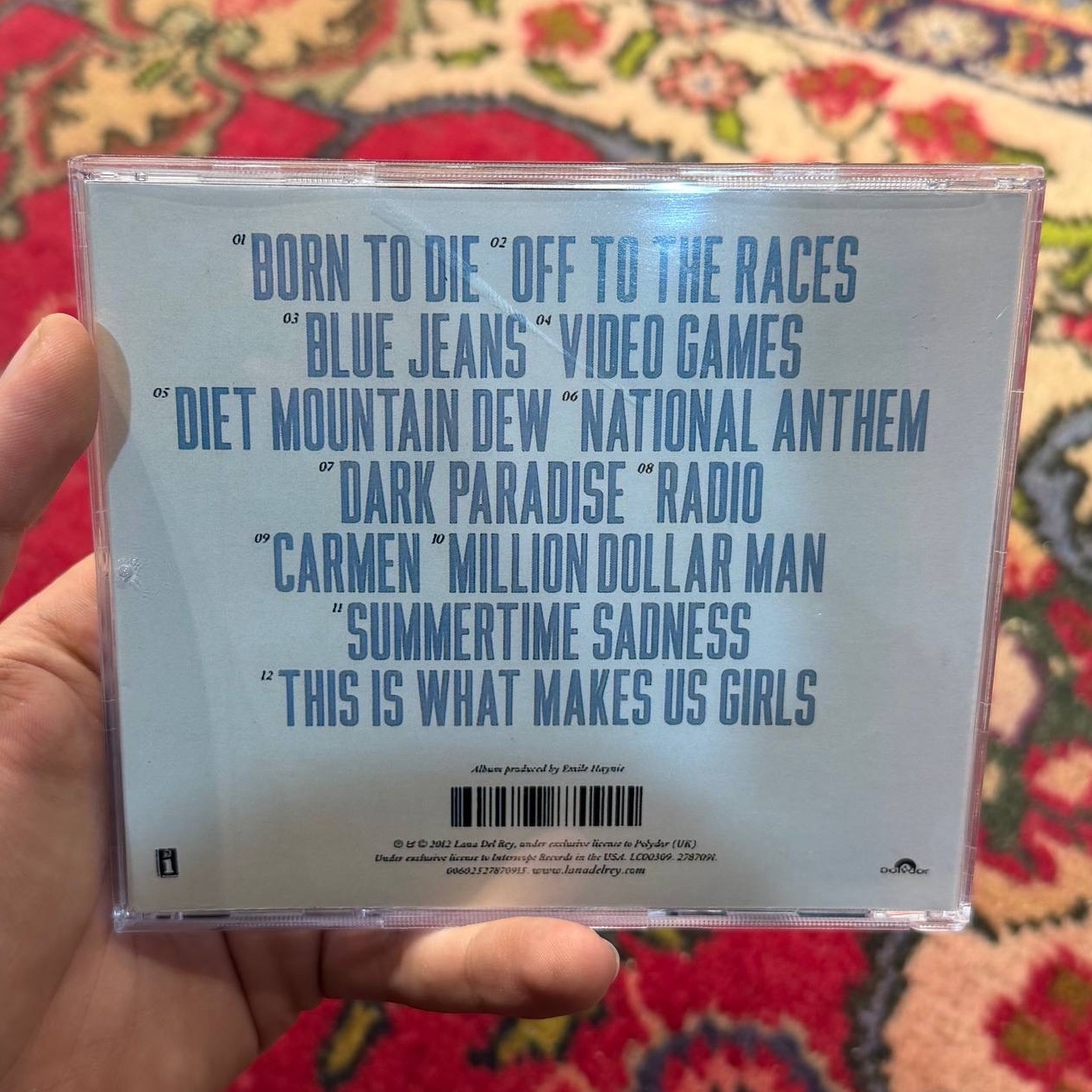 البوم Born To Die از Lana Del Reyجدید
