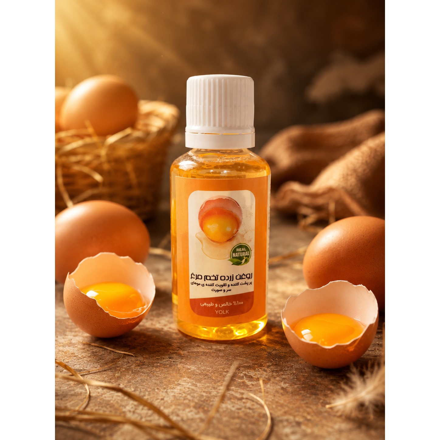 روغن زرده تخم مرغ 45cc