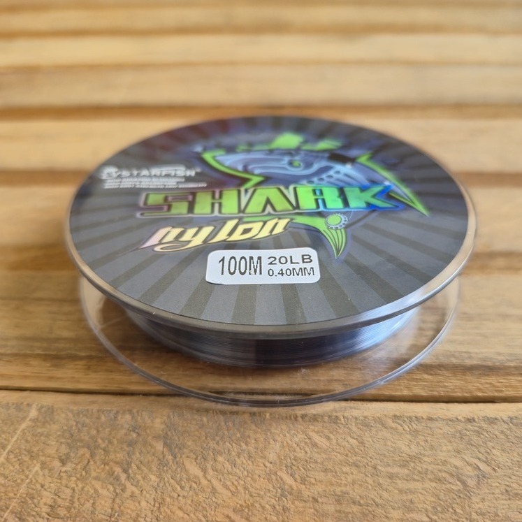 نخ ماهیگیری مونوفیلامنت 100 متری شارک SHARK سایز 0.40جدید