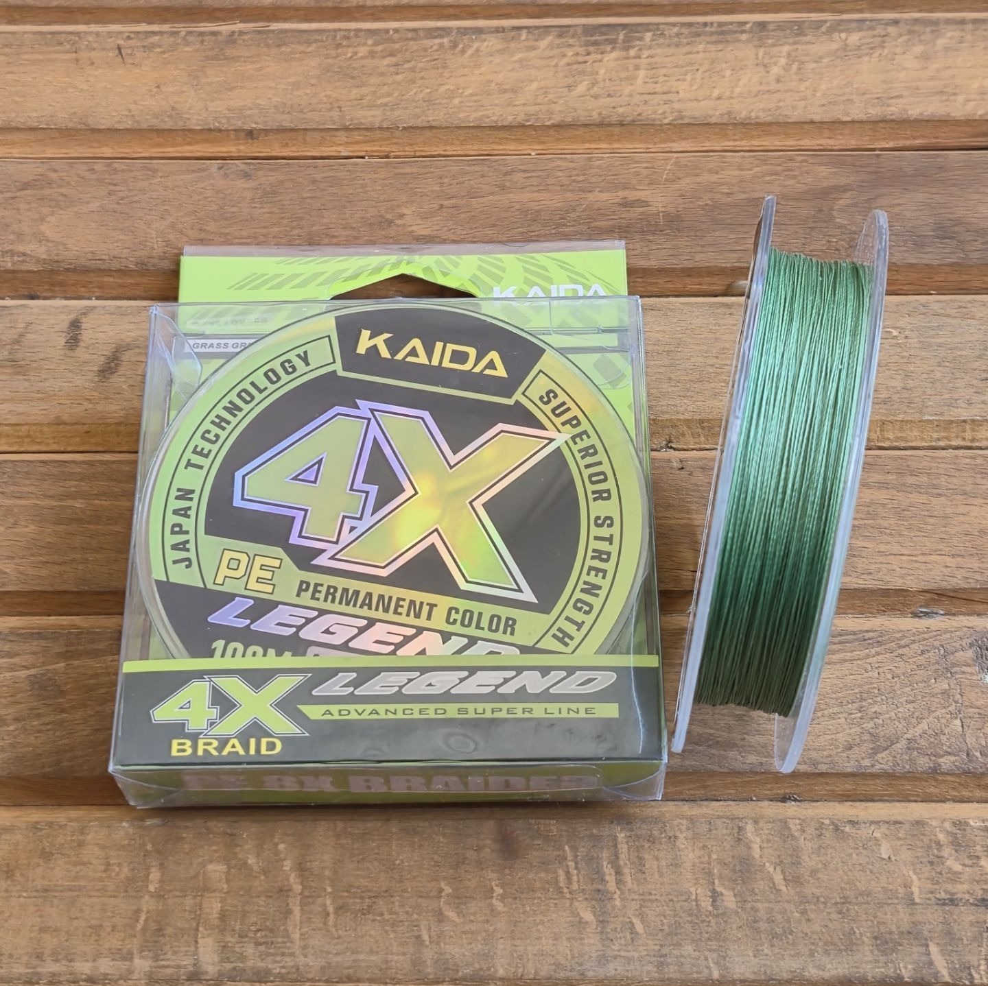 نخ ماهیگیری ابریشم کایدا KAIDA 4X 100m سایز 0.20جدید