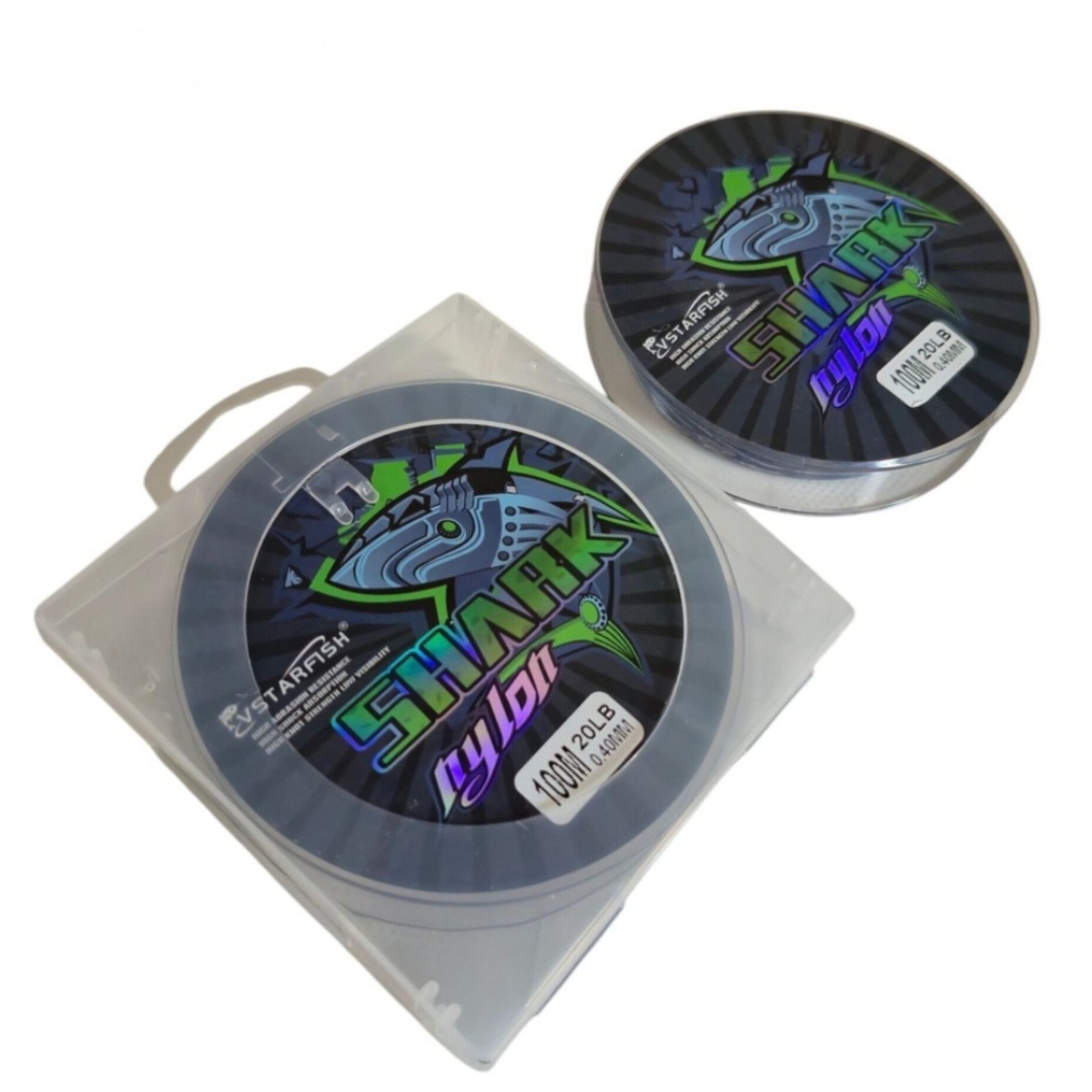 نخ ماهیگیری مونوفیلامنت 100 متری شارک SHARK سایز 0.40جدید