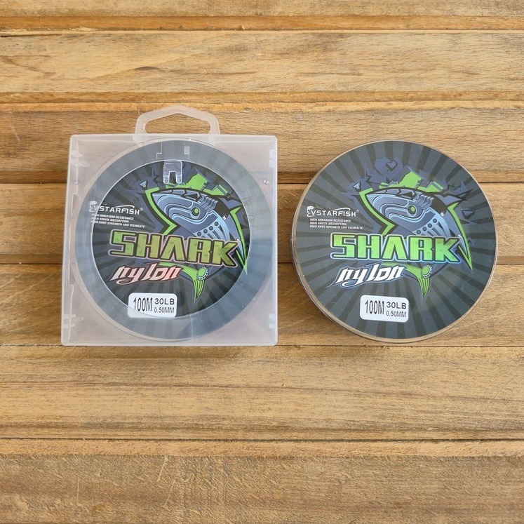 نخ ماهیگیری مونوفیلامنت 100 متری شارک SHARK سایز 0.50جدید