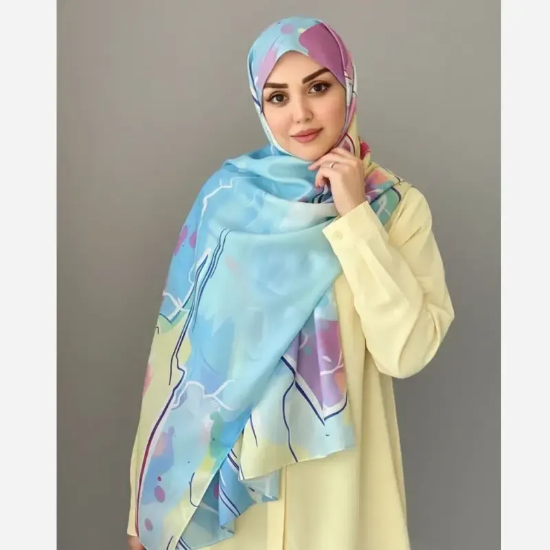 شال نخ کاستوم رکسانا عرض 70 طول 2 مترجدید