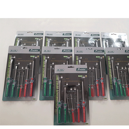 پیچ گوشتی 6 عددی پراسکیت PROSKIT SW-9106 جدید