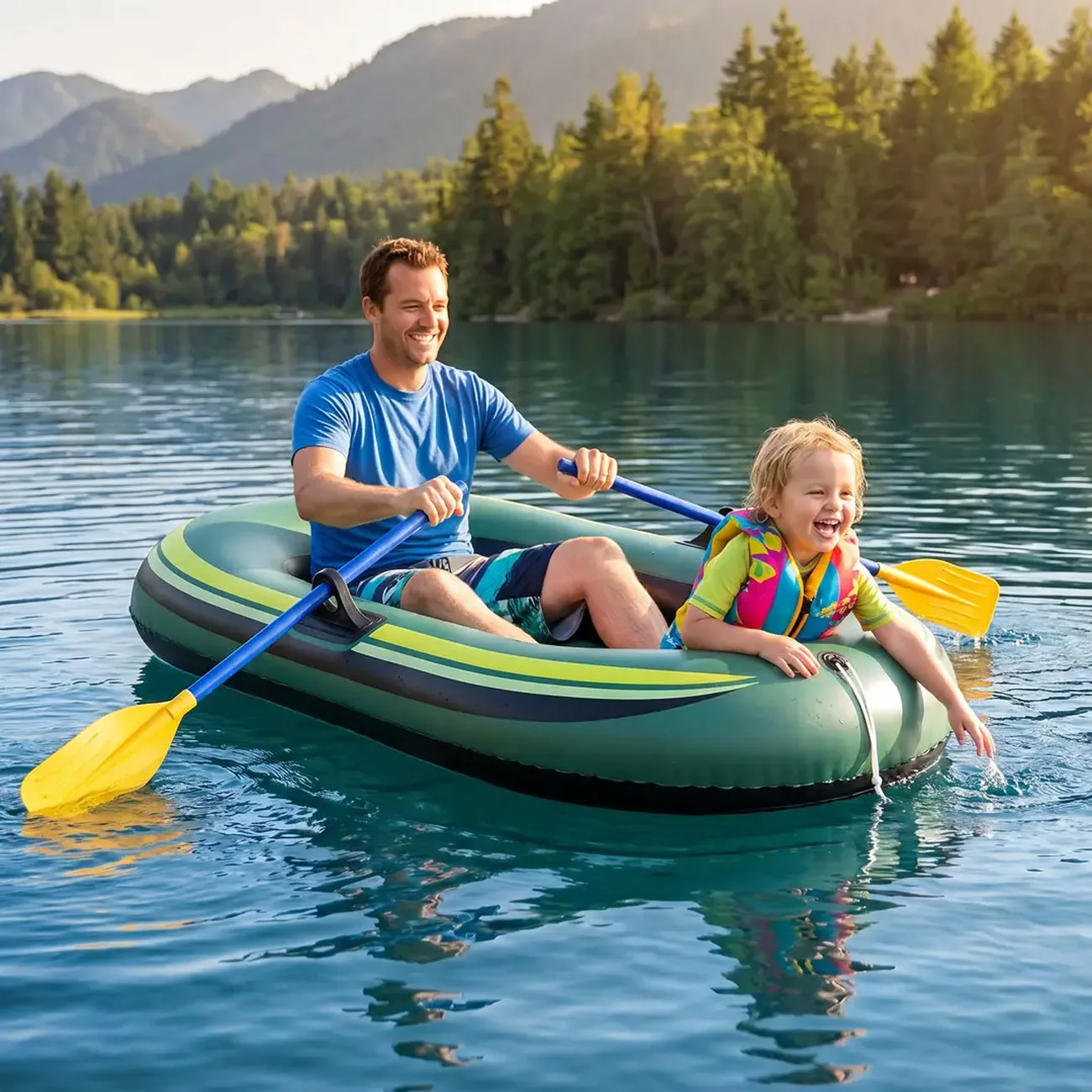 قایق بادی گرین لاین Green Lion مدل G-BOAT2 دو نفرهجدید