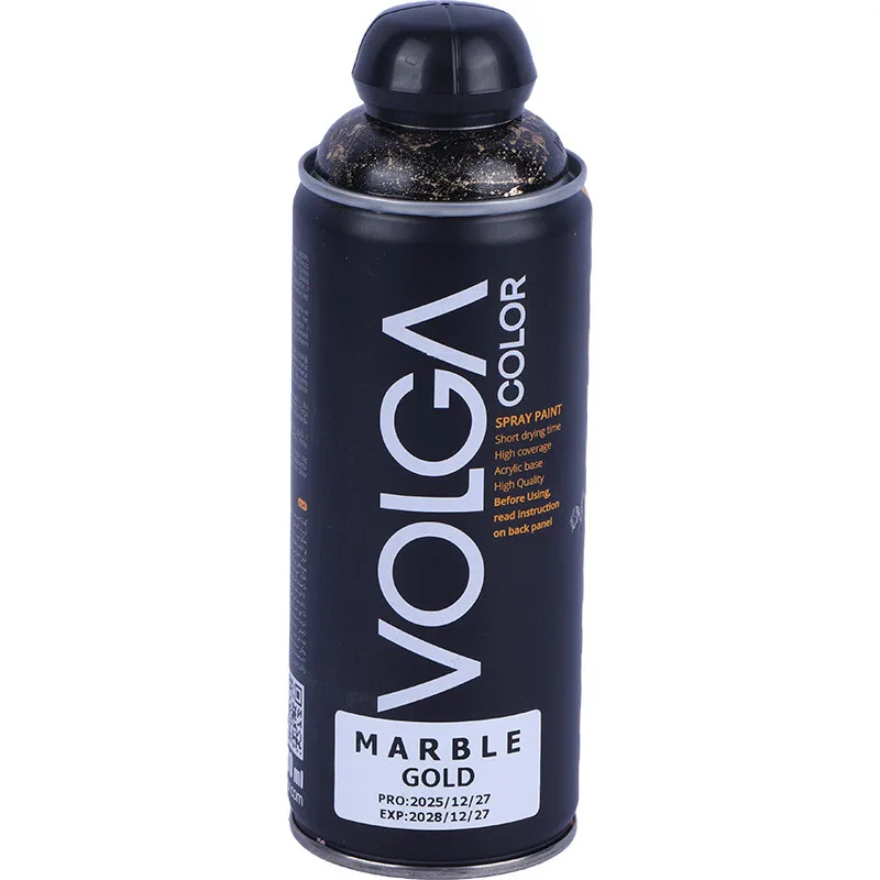 اسپری رنگ ماربل طلایی ولگا 400ml